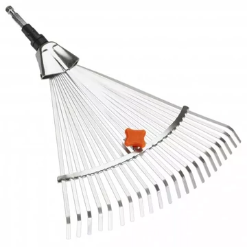 Gardena Combi-system Lombseprű fém, munkaszélesség állítható: 30-50 cm, nyél nélkül