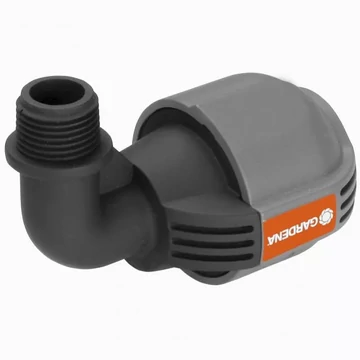 Gardena  L-elem 25 mm csőhöz, 1/2" külső menet, Sprinklersystem Gardena  L-elem 25 mm csőhöz, 1/2" külső menet, Sprinklersystem