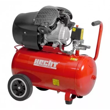 Hecht 2353 Kompresszor 316 liter/perc, 8 bar, 50 liter tartály, olajos, két hengeres Hecht 2353 Kompresszor 316 liter/perc, 8 bar, 50 liter tartály, olajos, két hengeres