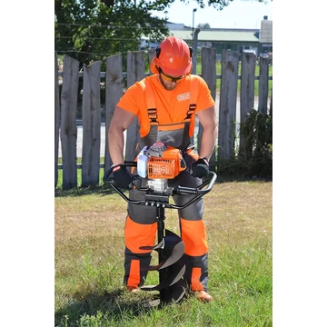 Kasei 3WT-300B Gödörfúró 63.3 cm3, 2 kW, 300 mm fúrószárral, 2 ütemű