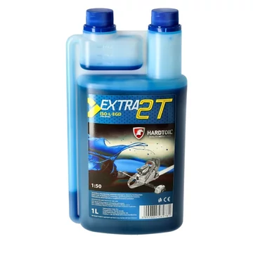 HARDTOIL 1 liter 2 ütemű olaj Extra 2T adagolóval kék HARDTOIL 1 liter 2 ütemű olaj Extra 2T adagolóval kék