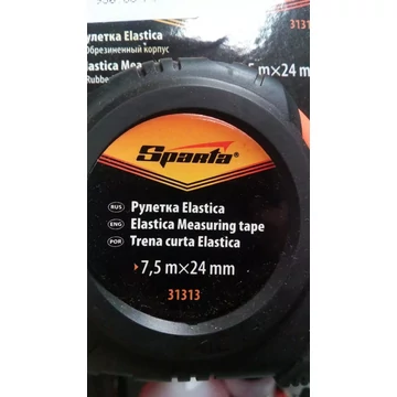 SPARTA  Mérőszalag 7,5 m x 24 mm gumi tok