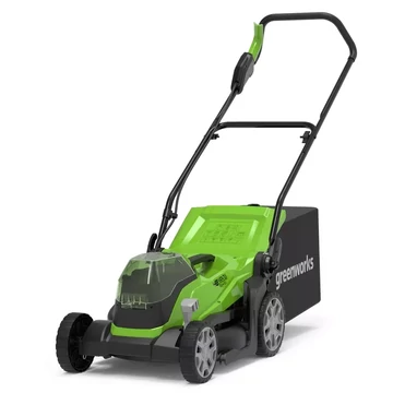 Greenworks G24X2LM36 Akkumulátoros fűgyűjtős fűnyíró 48 V, 36 cm, akku és töltő nélkül