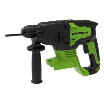 Greenworks GD24SDS2 Fúró-vésőkalapács akkumulátoros 24V, ütőerő 2 J, SDS, akku és töltő nélkül