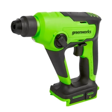 Greenworks GD24SDS1 Fúró-vésőkalapács akkumulátoros 24V, ütőerő 1.2J, SDS Plus, akku és töltő nélkül