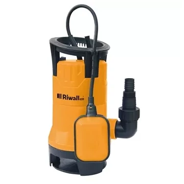 Riwall REP 750 Elektromos merülő vízszivattyú 12500liter/h, 0.8bar, 750W, szennyvízszivattyú