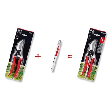 Felco 2 Metszőolló +Felco 905 múlti élező, jobbkezes, nagyobb és közepes méret, ágvas.: 25mm