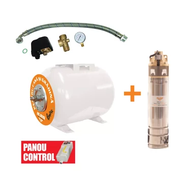 Ruris Dunarea 50 Házi vízellátó vízszivattyú készlet aqua101, 2400l/h, 6bar, Hmax.:60m, 750W