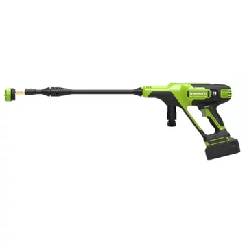 Greenworks G24PW Akkumulátoros magasnyomású mosó 24 V, 24 bar, akku és töltő nélkül