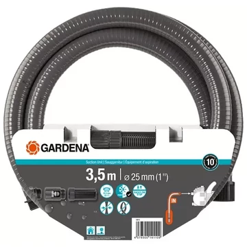 Gardena  Szívókészlet 3.5 m, 1", visszafolyásgátlóval Gardena  Szívókészlet 3.5 m, 1", visszafolyásgátlóval