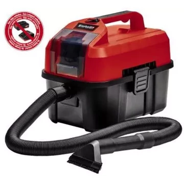 Einhell TE-VC 18/10 Li-Solo Akkumulátoros porszívó 18V, száraz/nedves, akku és töltő nélkül
