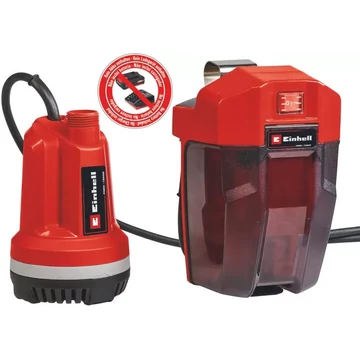 Einhell GE-PP 18 RB Li-Solo Elektromos merülő vízszivattyú 3000l/h, 2bar, 18V, akku és töltő nélkül