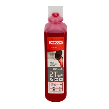 Oregon 100ml 2 ütemű olaj piros