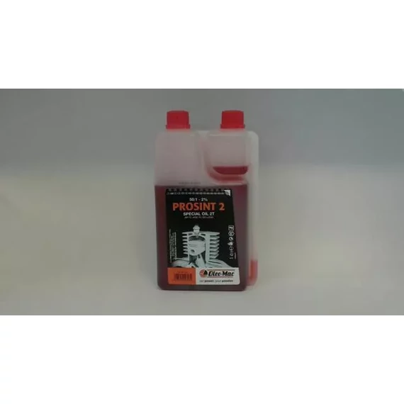 Oleo-Mac 1 liter 2 ütemű olaj kimérős, piros