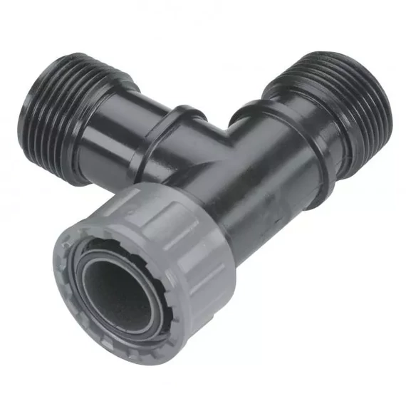 Gardena  T-elem hollanderrel, 1" belső, 1" külső menet