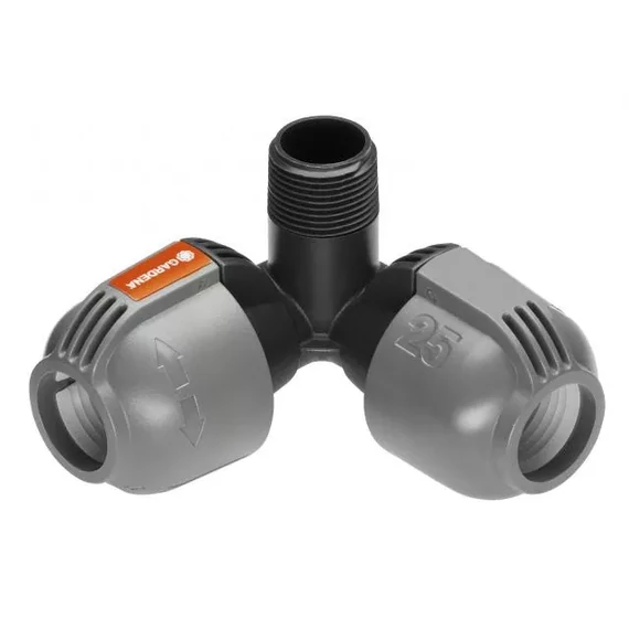 Gardena Sprinklersystem Sarokelem 25 mm csőhöz, 3/4" külső menettel