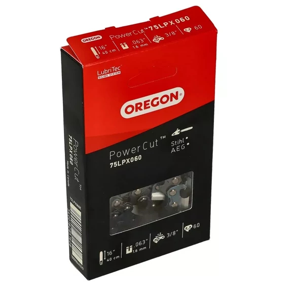 Oregon 75LPX Lánc 3/8-1.6mm 60 szem