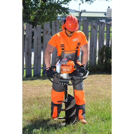 Kasei 3WT-300B Gödörfúró 63.3 cm3, 2 kW, 300 mm fúrószárral, 2 ütemű