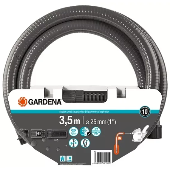 Gardena  Szívókészlet 3.5 m, 1", visszafolyásgátlóval