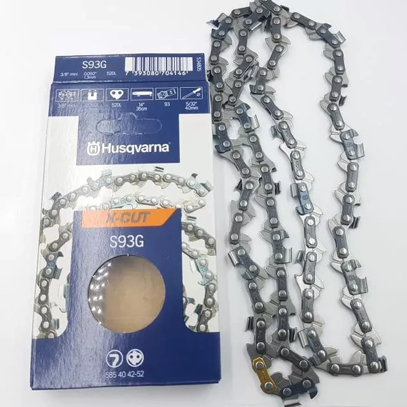Husqvarna  Lánc 3/8-1.3mm X-cut, S93G, 52szem