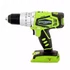 Kép 3/13 - Greenworks G24CD Akkumulátoros ütvefúró-csavarozó 24V, 56 Nm, akku és töltő nélkül Kép 3/13 - Greenworks G24CD Akkumulátoros ütvefúró-csavarozó 24V, 56 Nm, akku és töltő nélkül