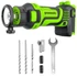 Kép 2/9 - Greenworks G24SS  akkumulátoros 24V, vmélység fa: 31,5mm, akku-töltő nélkül