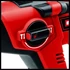 Kép 9/13 - Einhell TE-HD 18/12 Li Fúró-vésőkalapács akkumulátoros 18V, ütőerő 1.3J, SDS Plus, akku&töltő nélkül Kép 9/13 - Einhell TE-HD 18/12 Li Fúró-vésőkalapács akkumulátoros 18V, ütőerő 1.3J, SDS Plus, akku&töltő nélkül