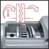 Kép 13/25 - Einhell TC-RH 620 4F Kit Fúró-vésőkalapács 620W, ütőerő 2.2 J, SDS-PLUS Kép 13/25 - Einhell TC-RH 620 4F Kit Fúró-vésőkalapács 620W, ütőerő 2.2 J, SDS-PLUS