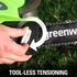 Kép 6/7 - Greenworks G40CS30II Akkumulátoros láncfűrész 40 V, 3/8-1.3-45 szemes, akku- és töltő nélkül