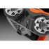 Kép 10/23 - Husqvarna S 138I KIT Akkumulátoros,  gyűjtős gyepszellőztető 38CM, 45 L, 36 V, Akku és töltő