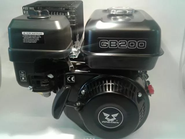 Zongshen GB200 Motor vízszintes tengelyű 196 cm3, 4.1 kW, benzines, 20 x 50mm