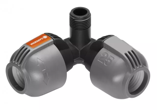 Gardena Sprinklersystem Sarokelem 25 mm csőhöz, 1/2