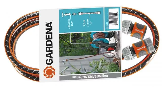 Gardena  Tömlőkocsi csatlakozókészlet, 1.5 m, 1/2