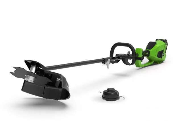Greenworks GD40BC Akkumulátoros fűszegélynyíró 40 V, 40 cm, 2 mm damil, akku- és töltő nélkül