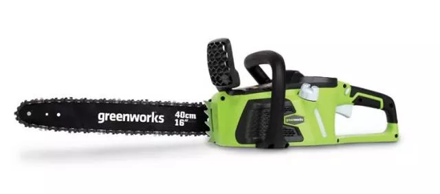 Greenworks GD40CS40 Akkumulátoros láncfűrész 40 V, 3/8-1.3-56 szemes, akku- és töltő nélkül