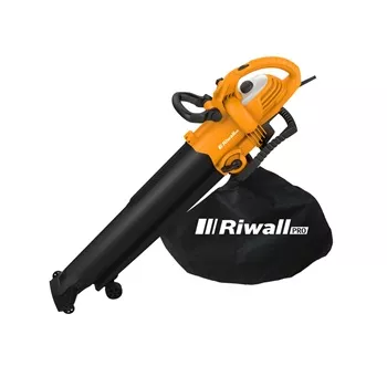 Riwall REBV 3000 Elektromos lombfúvó-szívó 3000W, 270km/h, 12:1, +gyűjtő