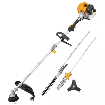 Riwall RPMT 520 Bozótvágó 51.2 cm3, 1.2 kW, multifunkciós 4 az egyben