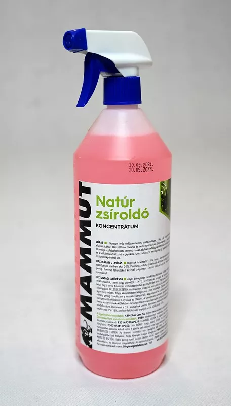 MAMMUT  Tisztítószer natúr bio zsíroldó 1 liter