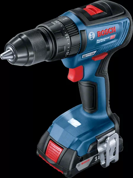 Bosch GSB 18V-50 Akkumulátoros ütvefúró-csavarozó 18V, 50 Nm, akku és töltővel