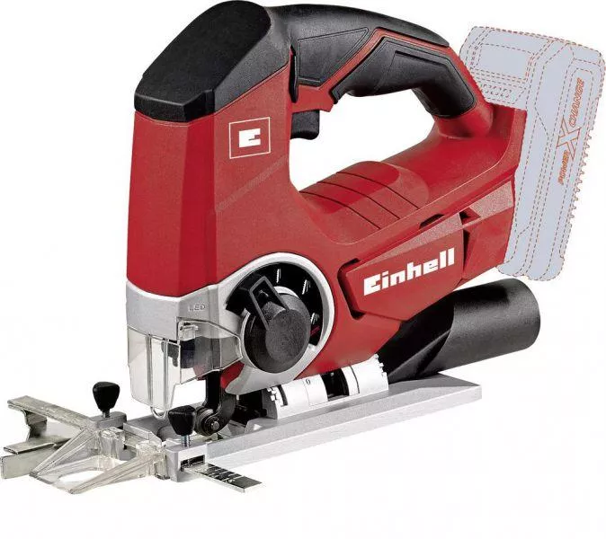 Einhell TE-JS 18 Li Akkumulátoros szúrófűrész 18V, fa: 80mm, fém: 10mm, dekopir, akku,töltő nélkül