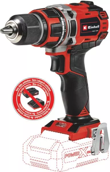 Einhell TE-CD 18/50 Li BL Solo Fúró-csavarozó akkumulátoros 18V, 50 Nm, akku és töltő nélkül