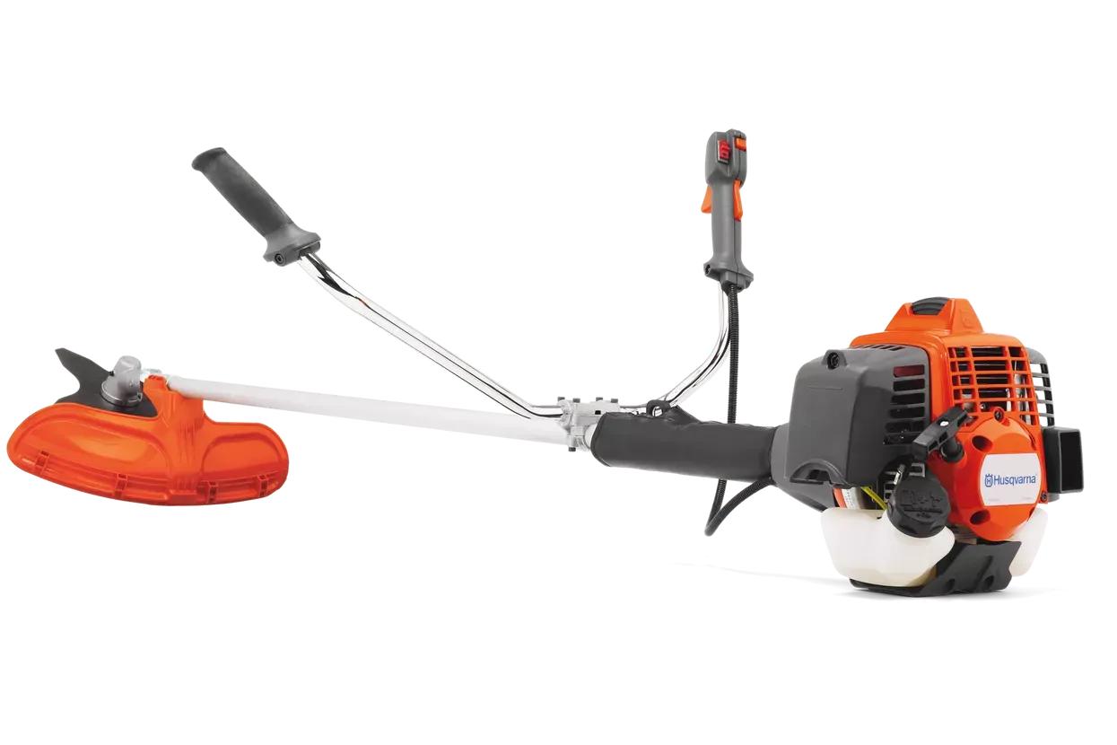 Husqvarna 553RS Bozótvágó 50.6 cm3, 2.3 kw, damilfej, vállheveder, vágótárcsa tar.